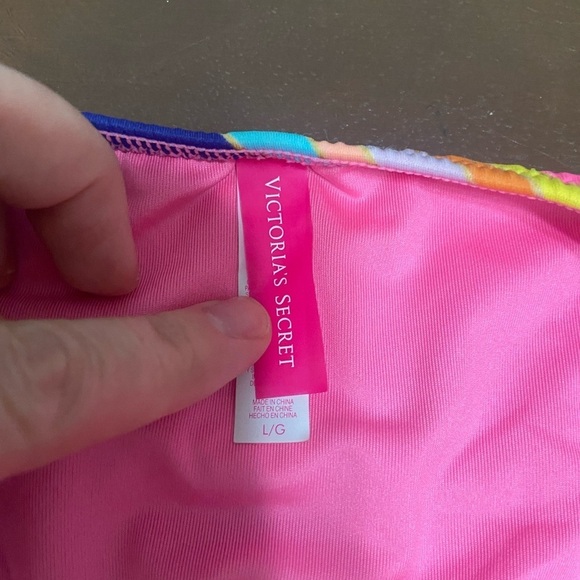 Victoria's Secret two piece multi color bikini swimsuit - Picture 4 of 5